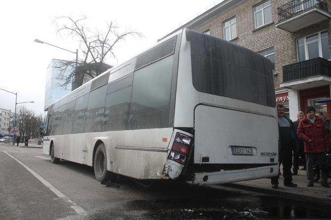 Tomo Markelevičiaus nuotr./Avarijos vietoje