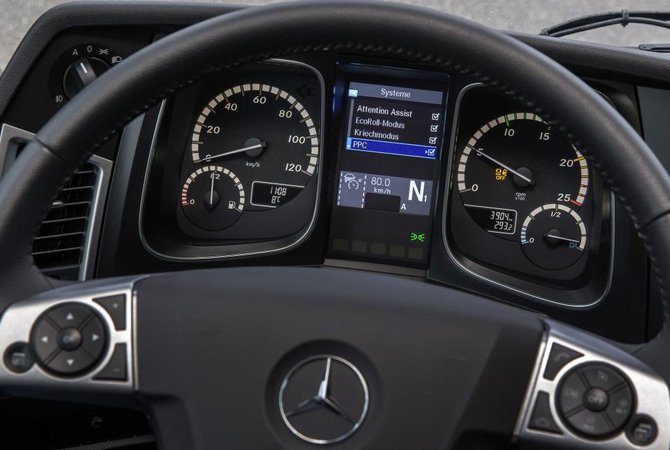 „Mercedes-Benz“ nuotr./„Predictive Power Control“