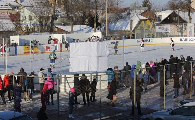 Nacionalinės ledo ritulio lygos nuotr./Panevėžio ledo arena