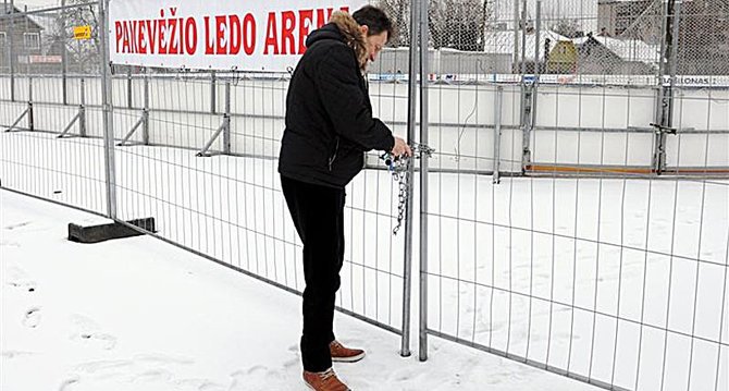 Nacionalinės ledo ritulio lygos nuotr./Panevėžio ledo arena