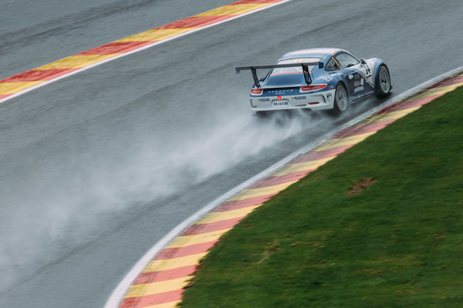 Organizatorių nuotr./„Porsche Carrera Cup GB“