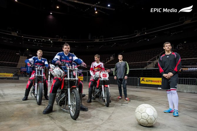 Epic Media nuotr./„Stunt Riding Eurocup“ treniruotės