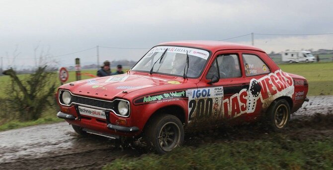 Organizatorių nuotr./„Ford Escort“