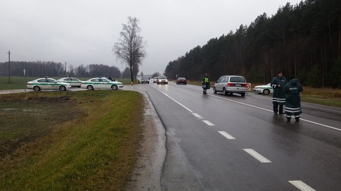 Panevėžio aps. VPK nuotr./Policijos reidas