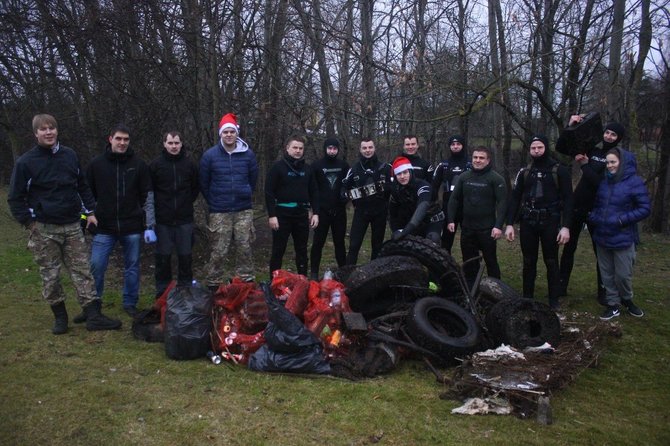 Tomo Markelevičiaus nuotr./Nevėžio valymas