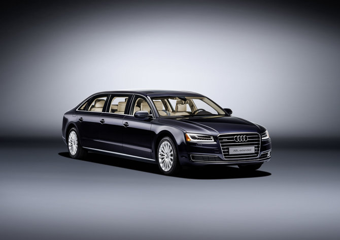 „Audi“ nuotr./„Audi A8 L extended“