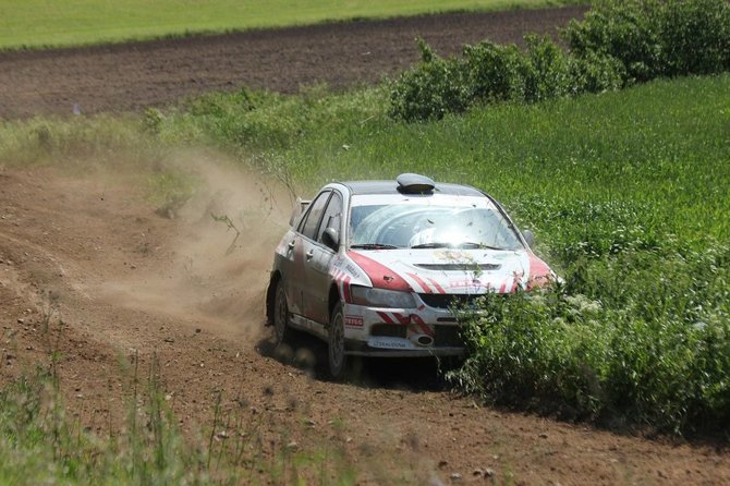 Tomo Markelevičiaus nuotr./Septintasis „Rally Žemaitija“ greičio ruožas