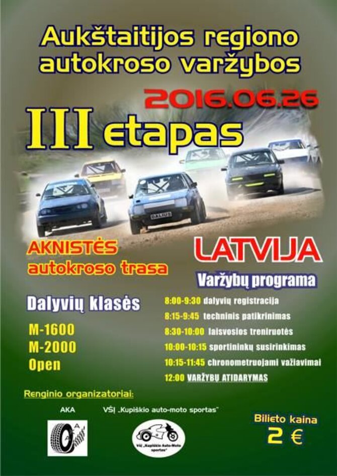 Renginio plakatas