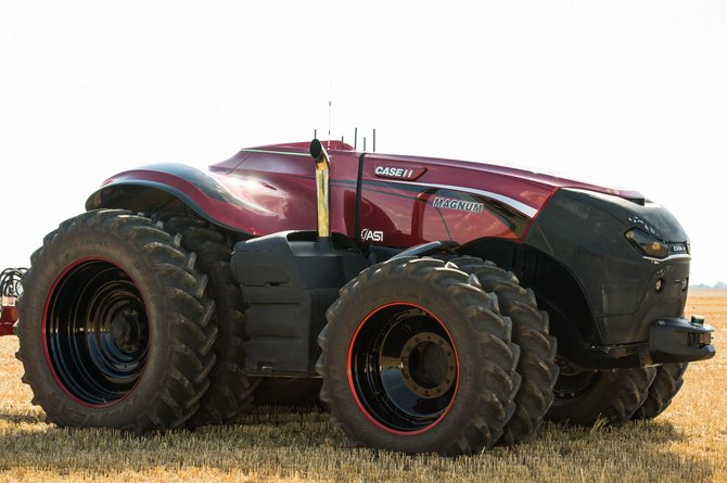 Gamintojo nuotr./„Case IH“ autonominis traktorius