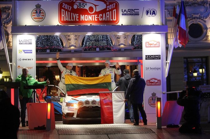WRC Monte Carlo ralio atidarymas