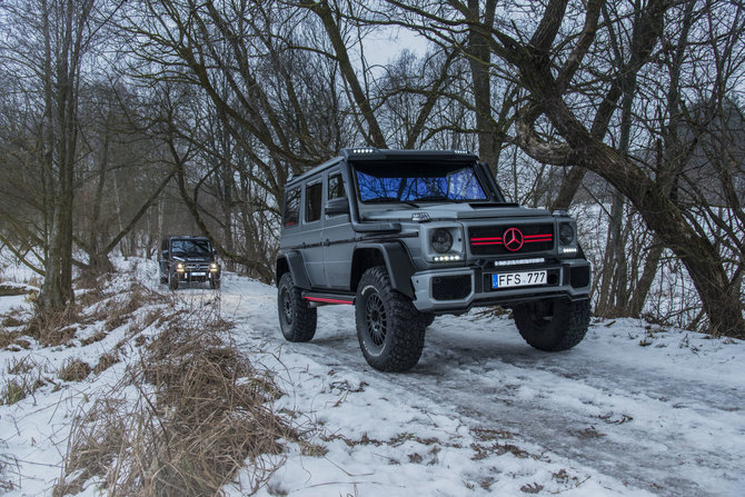 Arnoldo Ivanausko (Aimedia) nuotr./G klasės „Mercedes-Benz“