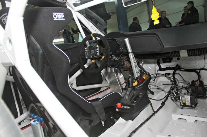 Tomo Markelevičiaus nuotr./„Seat Leon Cup Racer TCR“ pristatymas