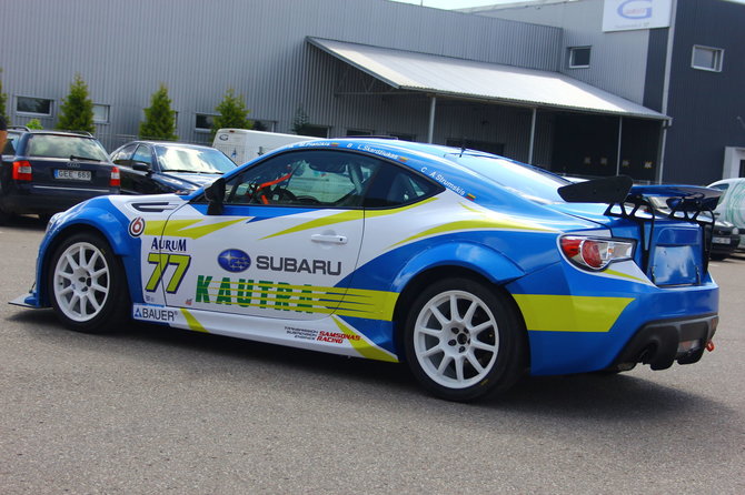 Tomo Markelevičiaus nuotr./„Subaru BRZ“