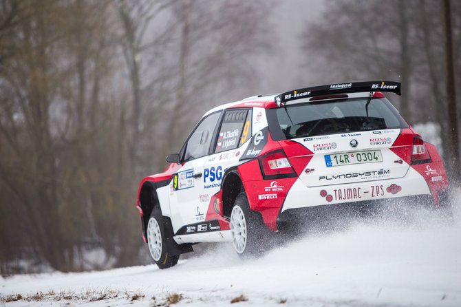 Organizatorių nuotr./„Halls Winter Rally“