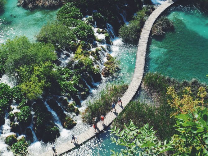 Kamilės Matusevičiūtės nuotr./Kroatija. Plitvicos ežerų nacionalinis parkas