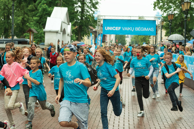 Tauragės raj. savivaldybė/Unicef bėgimas