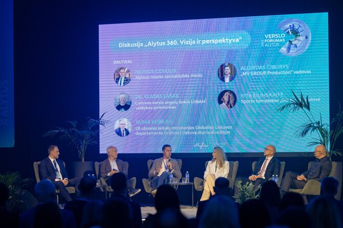 Organizatorių/2025m. Forumo erdvėje netrūko ambicingų idėjų
