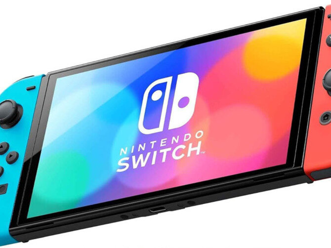 „Amazon“ nuotr./„Nintendo Switch OLED“ konsolė