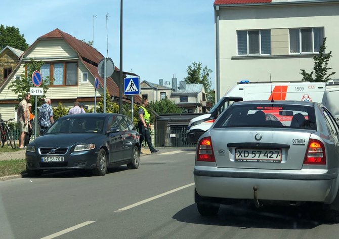 15min skaitytojo nuotr./Avarija Kaune