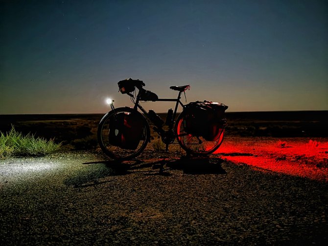 Asmeninio archyvo nuotr./Šiauliečio kelionė aplink pasaulį dviračiu
