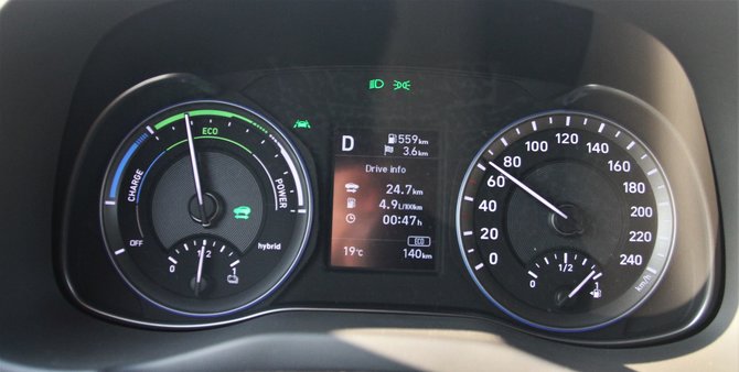 Alvydo Januševičiaus / 15min nuotr./„Hyundai Kona Hybrid“