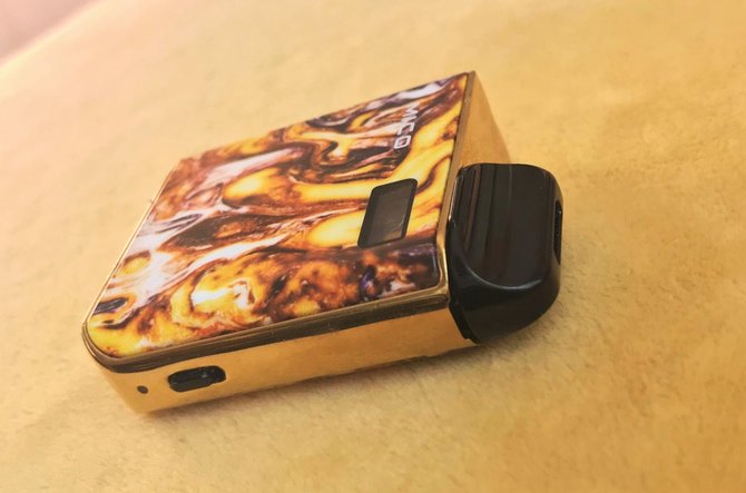 Mažesnė elektroninė cigaretė – „druskinukas“