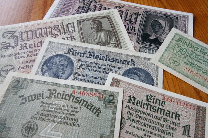 Alvydo Januševičiaus nuotr./Reichsmarkės.