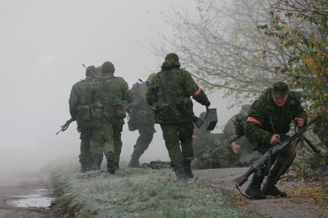 Alvydo Januševičiaus nuotr./Šiauliuose vyksta karinės pratybos „Saulės kirtis 2014“