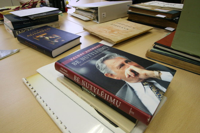 Alvydo Januševičiaus nuotr./Prezidentas Valdas Adamkus nepriklausomos Lietuvos vadovo postą sau palinkėjo dar 1958 metais