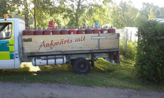 Laimono Kero nuotr./Dujos „Margių“ kolektyviniuose soduose