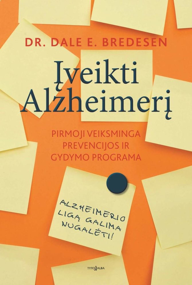 „Tyto alba“ viršelis/Knyga „Įveikti Alzheimerį“