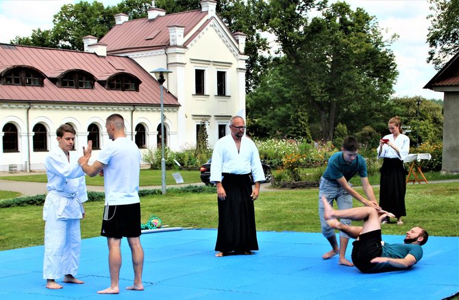 Organizatorių nuotr./Aikido pamokos