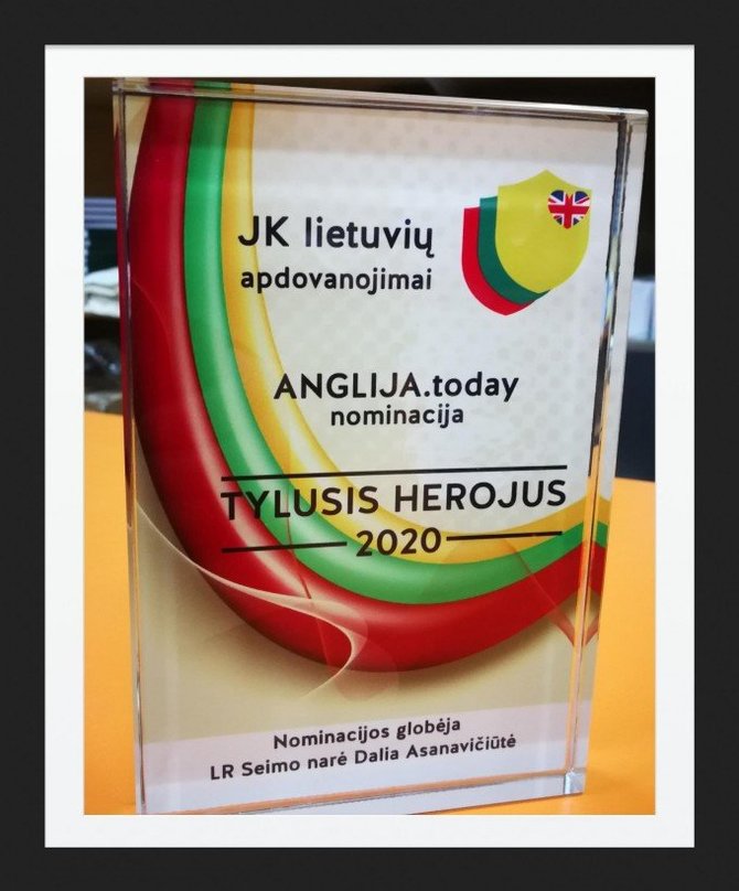 Nominacija „Tylusis herojus“