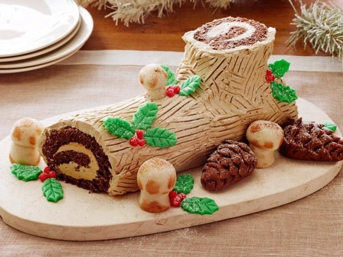 „Kalėdų rąstas“ („Buche de noel“, Prancūzija).