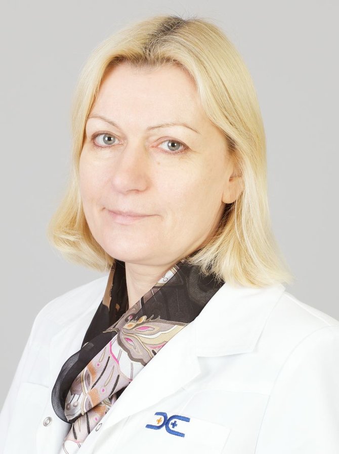 Gydytoja infektologė, medicinos mokslų dr. Ligita Jančorienė.