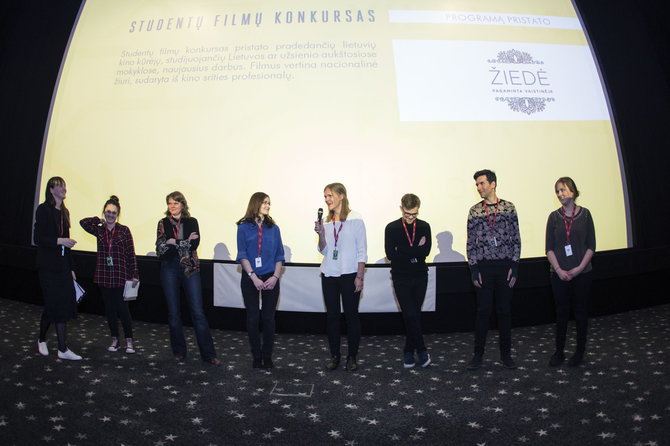 Studentų filmų konkurse dalyvaujančių filmų kūrėjai