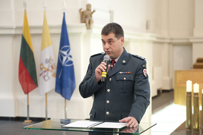 Butauto Barausko nuotr./ Policijos departameto Komunikacijos skyriaus viršininkas Ramūnas Matonis