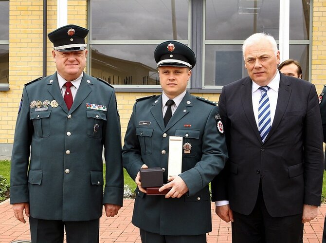 Policijos departamento nuotr./Geriausi viešosios policijos pareigūnai 2014 m.