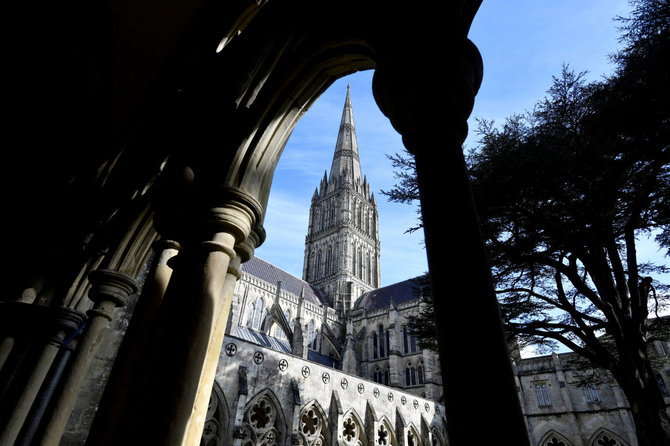 „Reuters“/„Scanpix“ nuotr./Solsberio katedra, kurią neva taip norėjo išvysti įtariami GRU agentai