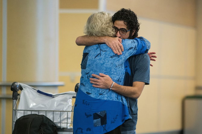 „Scanpix“/„PA Wire“/„Press Association Images“ nuotr./H.al-Kontaras septynis mėnesius gyveno Kvala Lumpūro oro uoste, kol galiausiai jį priglaudė Kanada