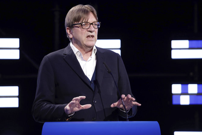 „Scanpix“/AP nuotr./Guy Verhofstadtas