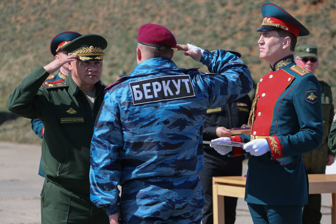 „Scanpix“/AP nuotr./Daug buvusių „Berkut“ pareigūnų perėjo į Rusijos pusę