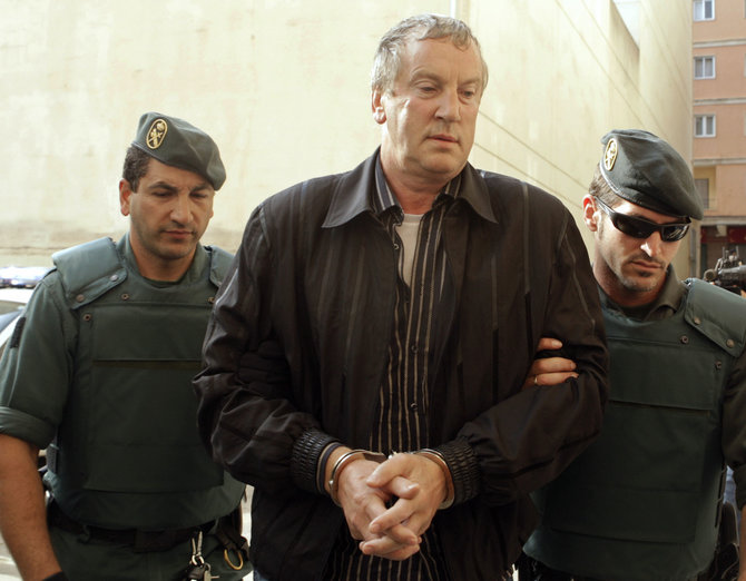 „Scanpix“/AP nuotr./Genadijaus Petrovo areštas Ispanijoje 2008 metais