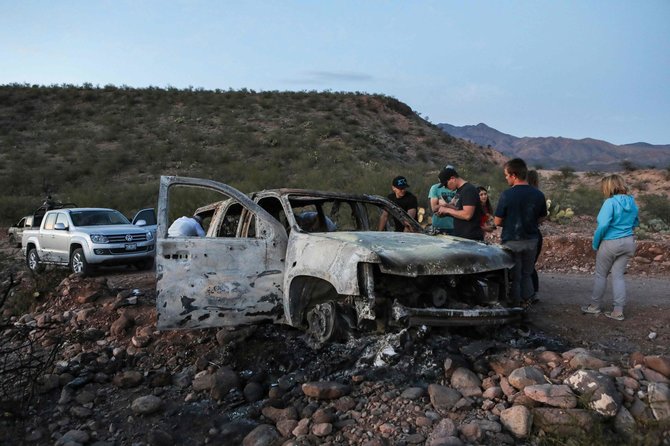 AFP/„Scanpix“ nuotr./Meksikos šiaurėje gangsteriai nužudė devynis vienos mormonų šeimos narius