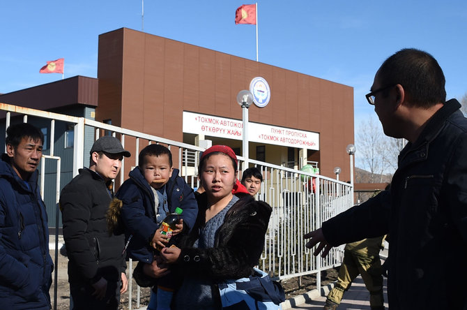 AFP/„Scanpix“ nuotr./Šimtai dunganų pabėgo į Kirgiziją