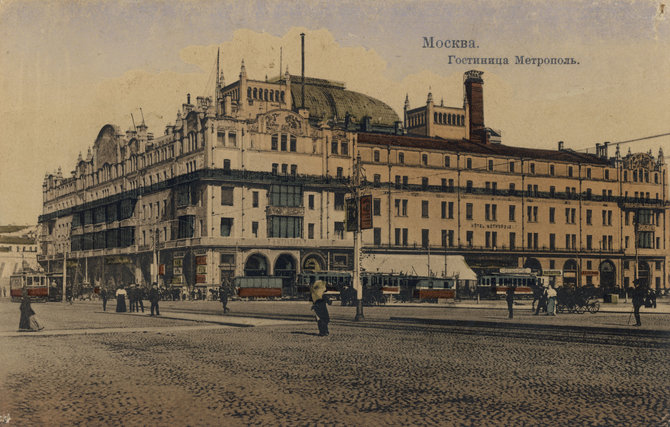 „Scanpix“ nuotr./Viešbutis „Metropol“ Maskvoje 1914 metais