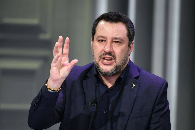 „Scanpix“/„SIPA“ nuotr./Matteo Salvini