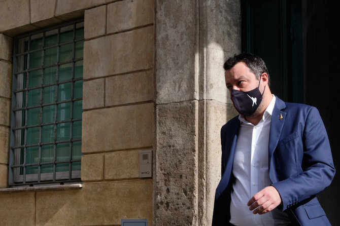 „Scanpix“ nuotr./Matteo Salvini
