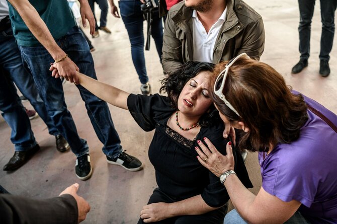AFP/„Scanpix“ nuotr./Turkijos policija vaikė protestuotojus