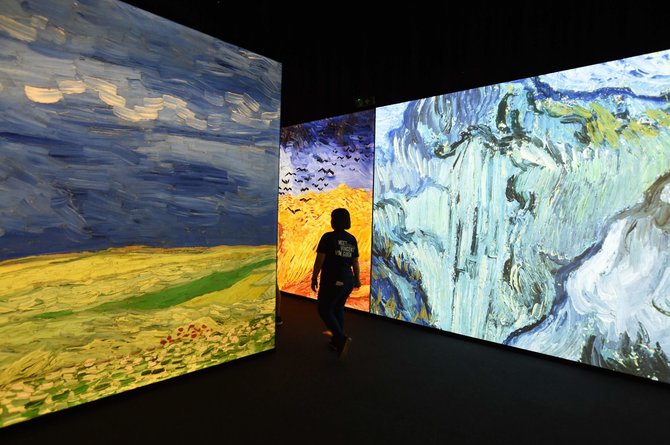 AFP/„Scanpix“ nuotr./Sunkiajam Vincento Van Gogho gyvenimo laikotarpiui skirta ekspozicija